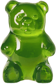 Green gummy