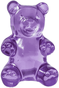 Purple gummy